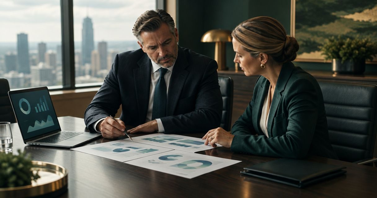 AI consulting services for finance leaders reviewing proposals