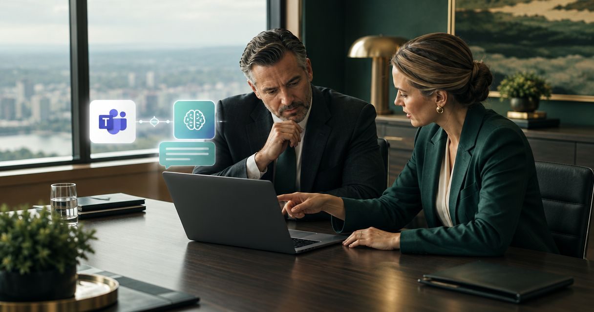 How to connect Microsoft Teams to an AI knowledge assistant